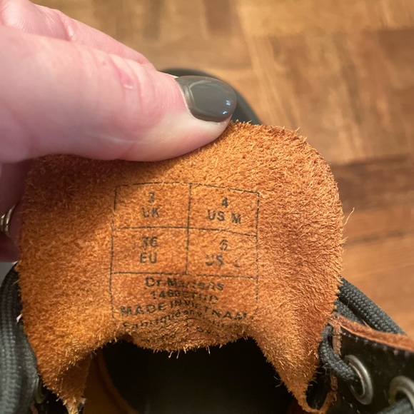 Dr. Martens 1460 Stud Leather Core Appliqué Lace Up boots - Picture 11 of 12